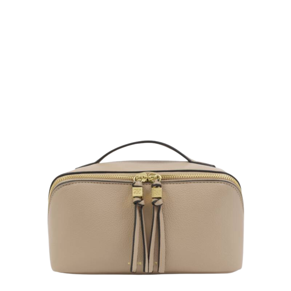 Taupe Medium Makeup & Toiletry Bag