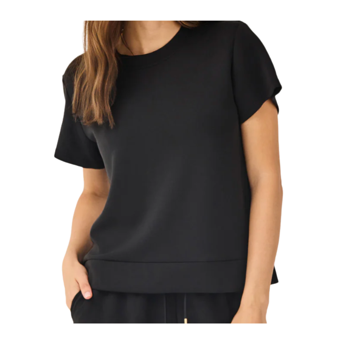 Black Classic Lounge Tee