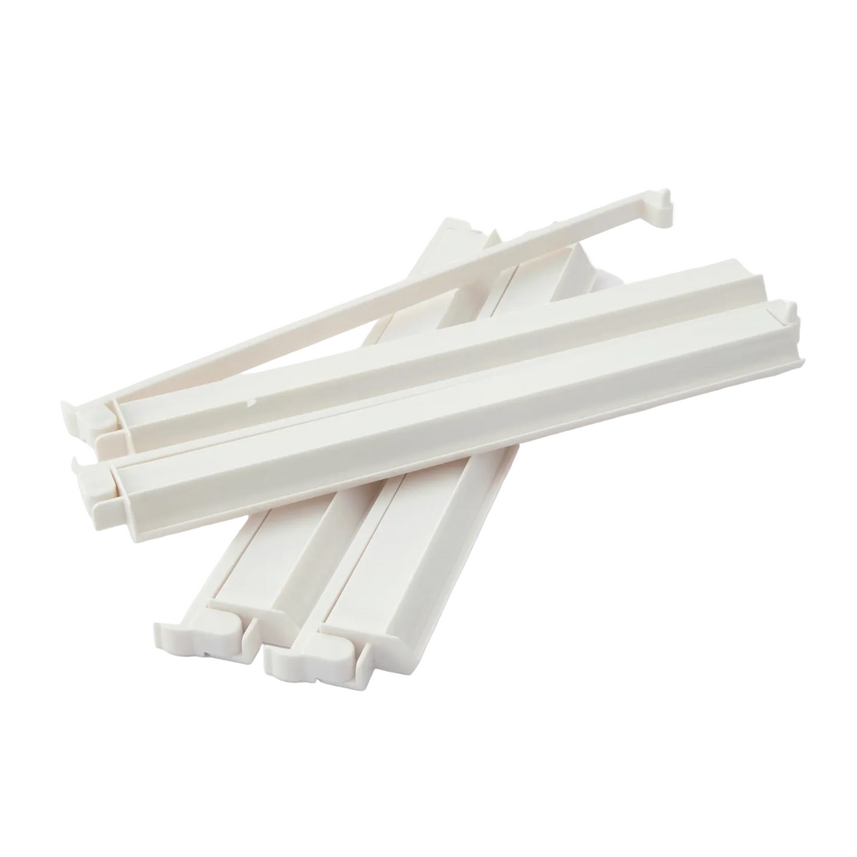 White Acrylic Mahjong Rack & Pusher Set
