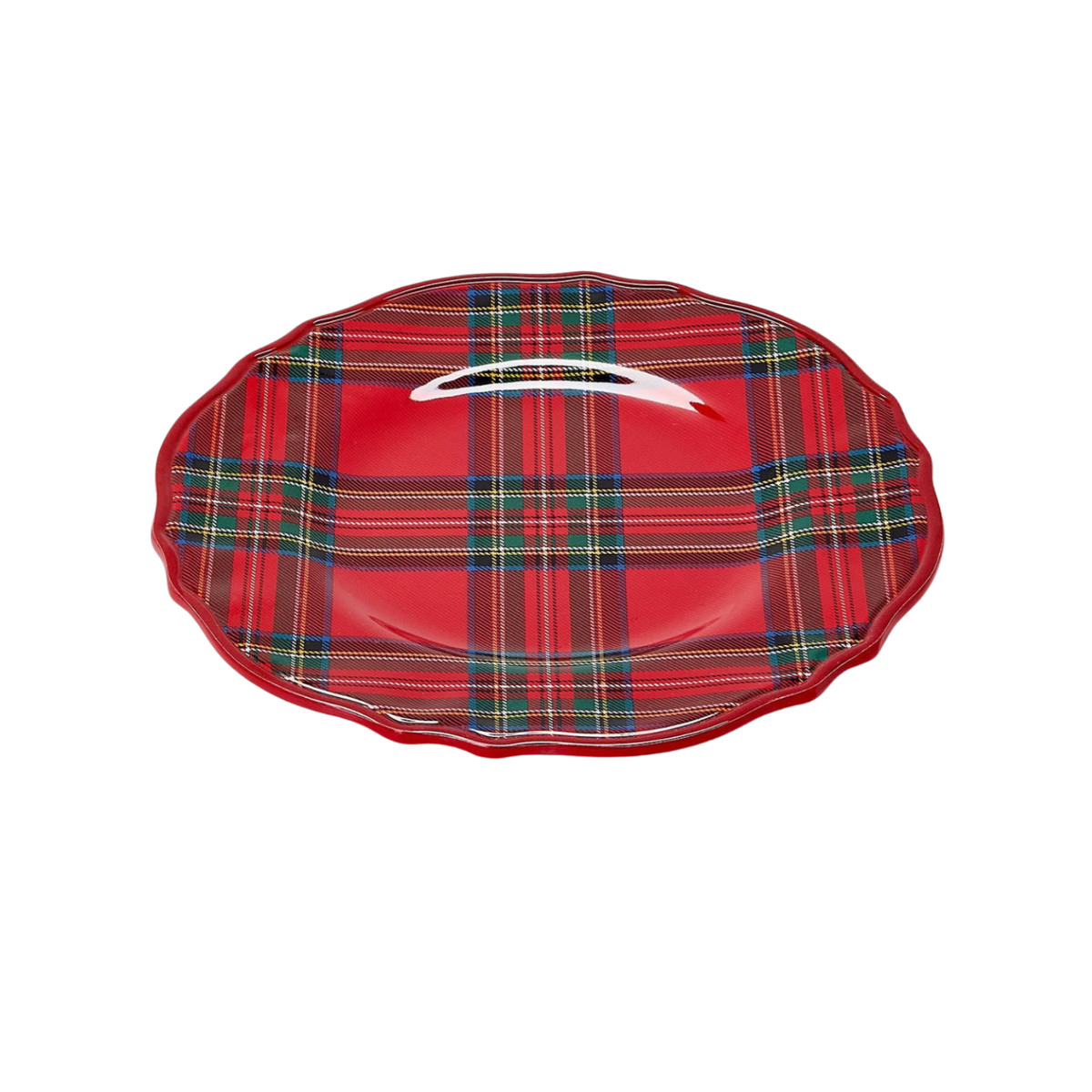 Tartan Traditions Melamine Salad Plate