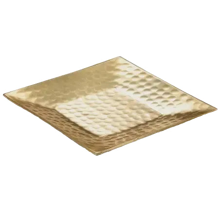 Small Gold Hammered Tray