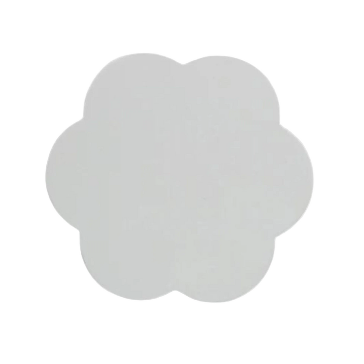 Scalloped Coaster | White