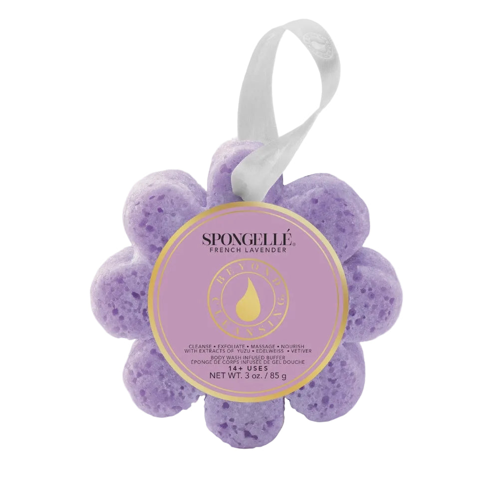 Spongellé Body Wash Infused Buffer – French Lavender (Full Size)