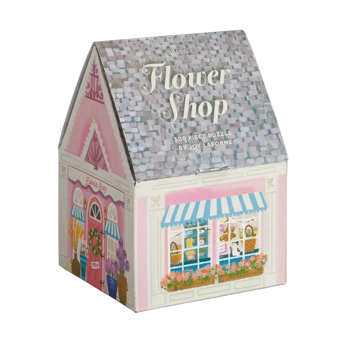 Joy Laforme Flower Shop 500 Piece House Puzzle