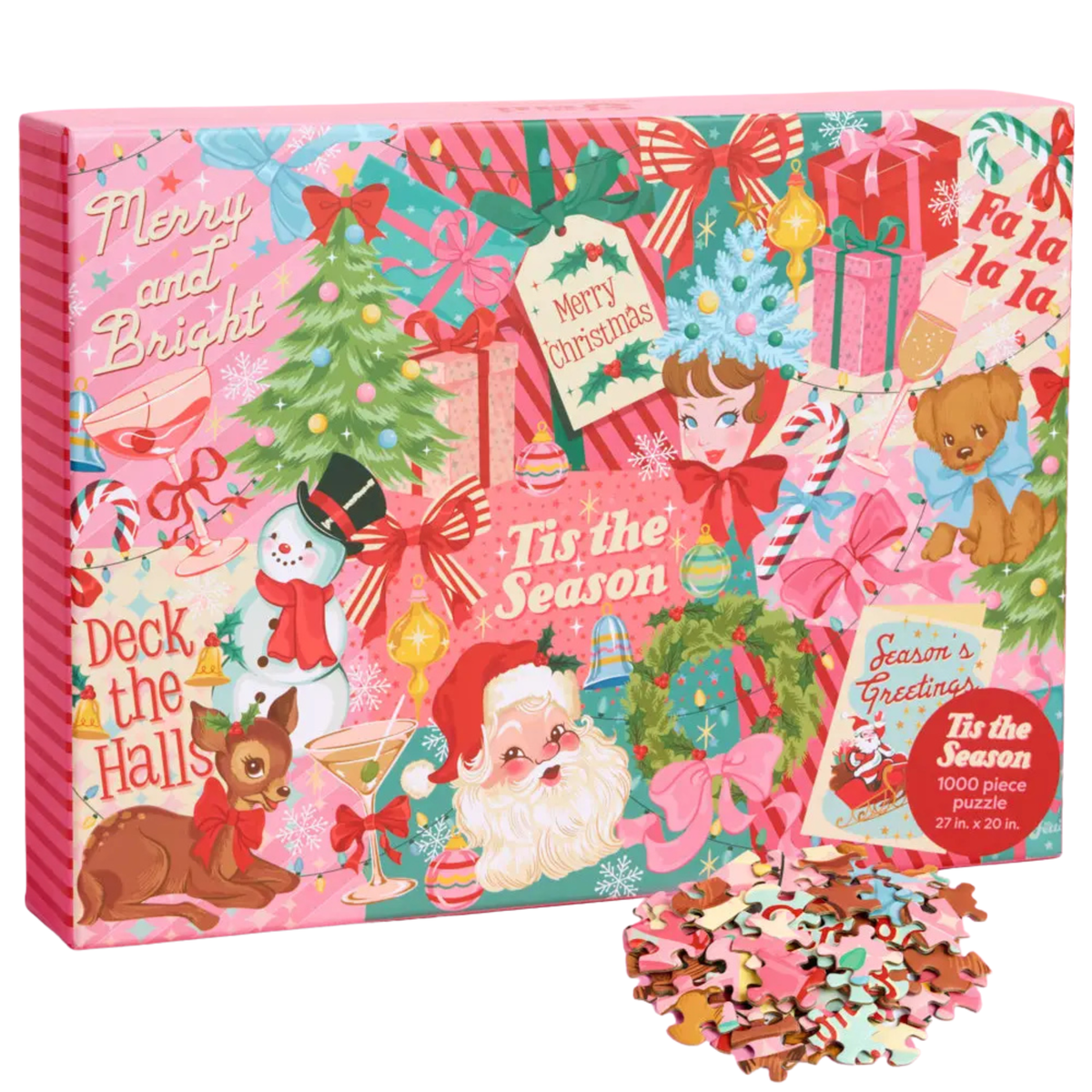 Pinkmas 1000 Piece Jigsaw Puzzle