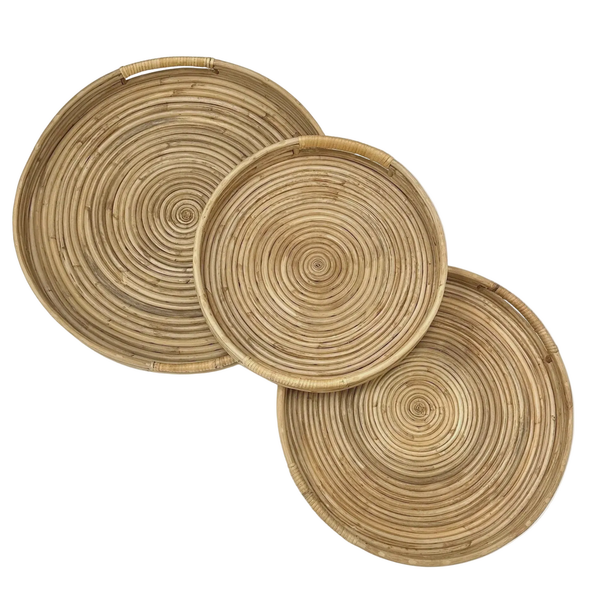 Rattan Hand Woven Tray | 3 Sizes