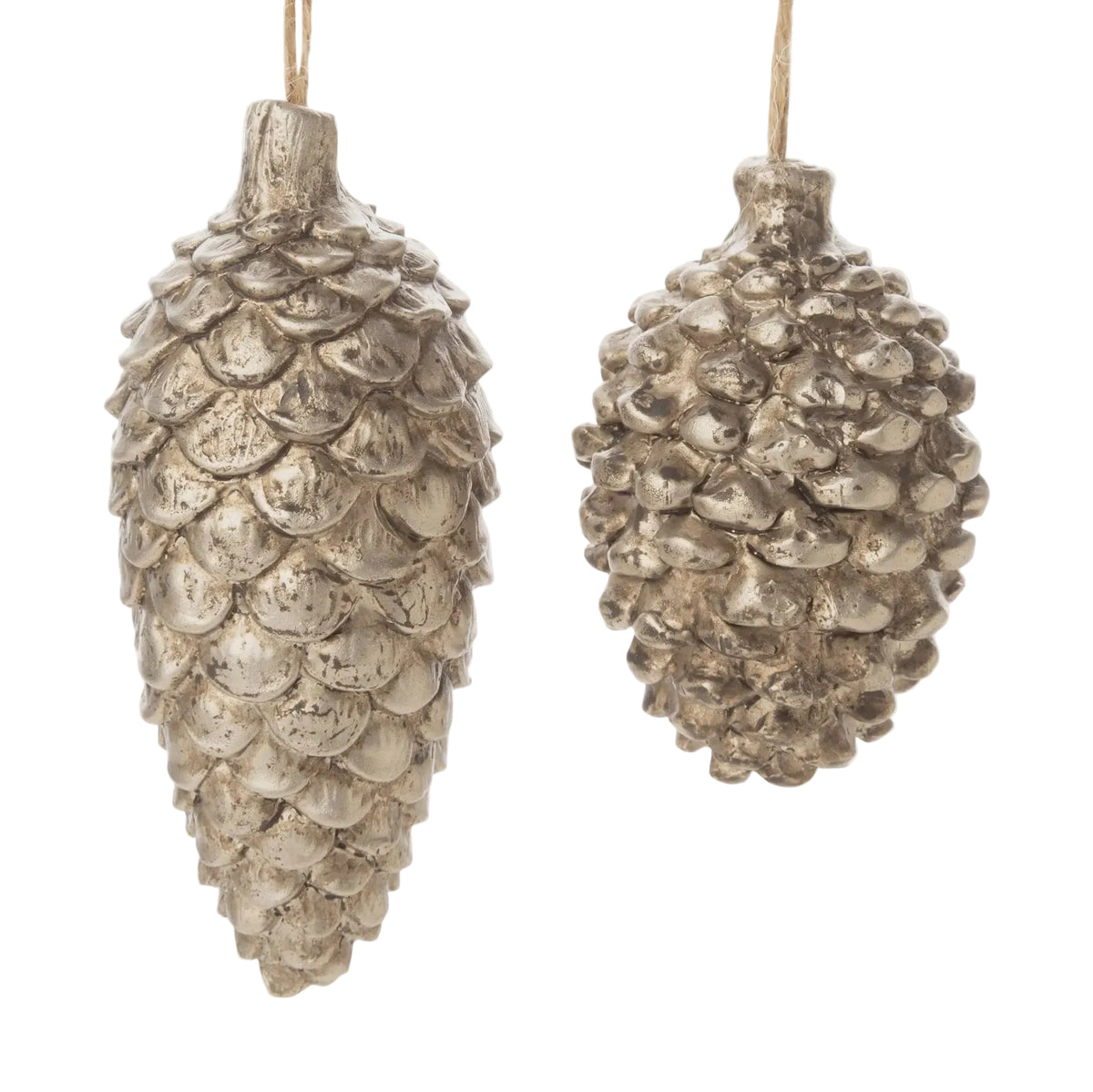 Resin Cone Ornaments – 2 Styles