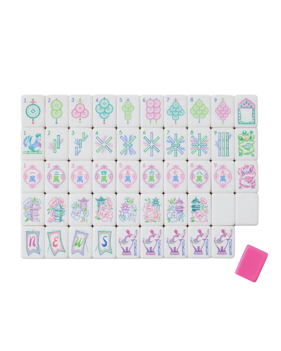 Amara Mahjong Tiles