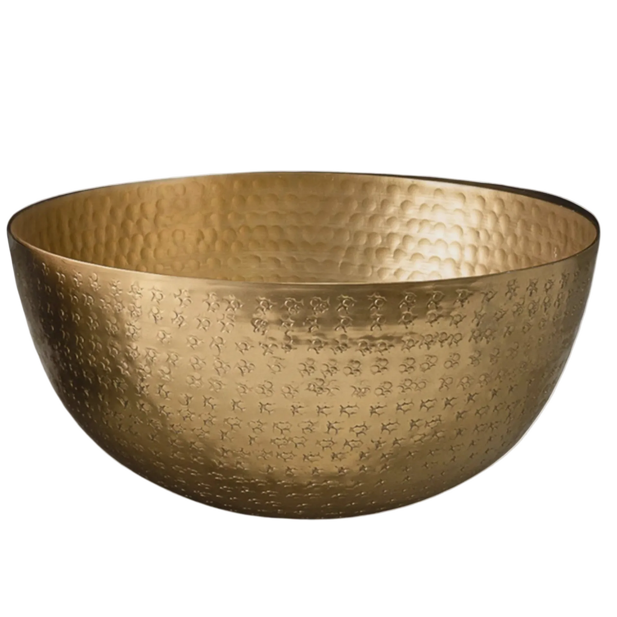Gold Hammered Bowl
