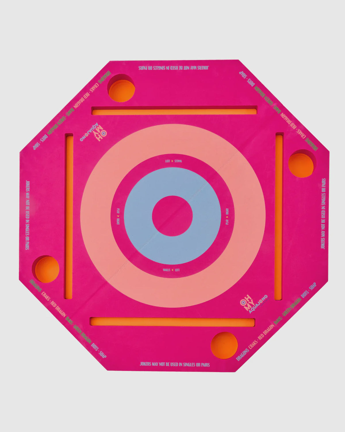 Pink Aqua Jong Pool Mat