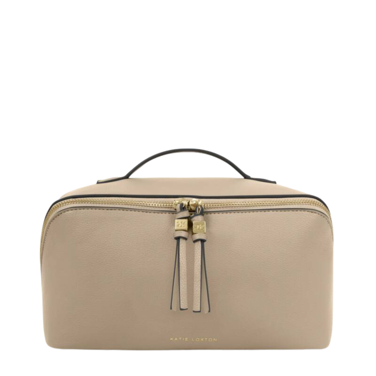 Taupe Large Makeup & Toiletry Bag