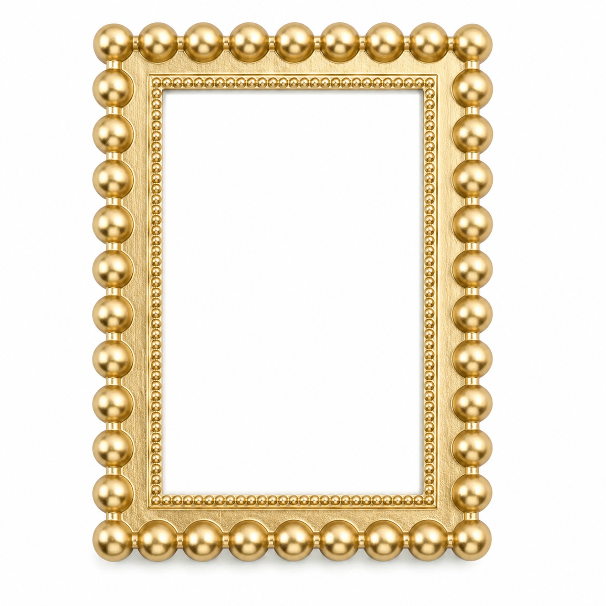 Gold Beaded City Chic Frame 5X7