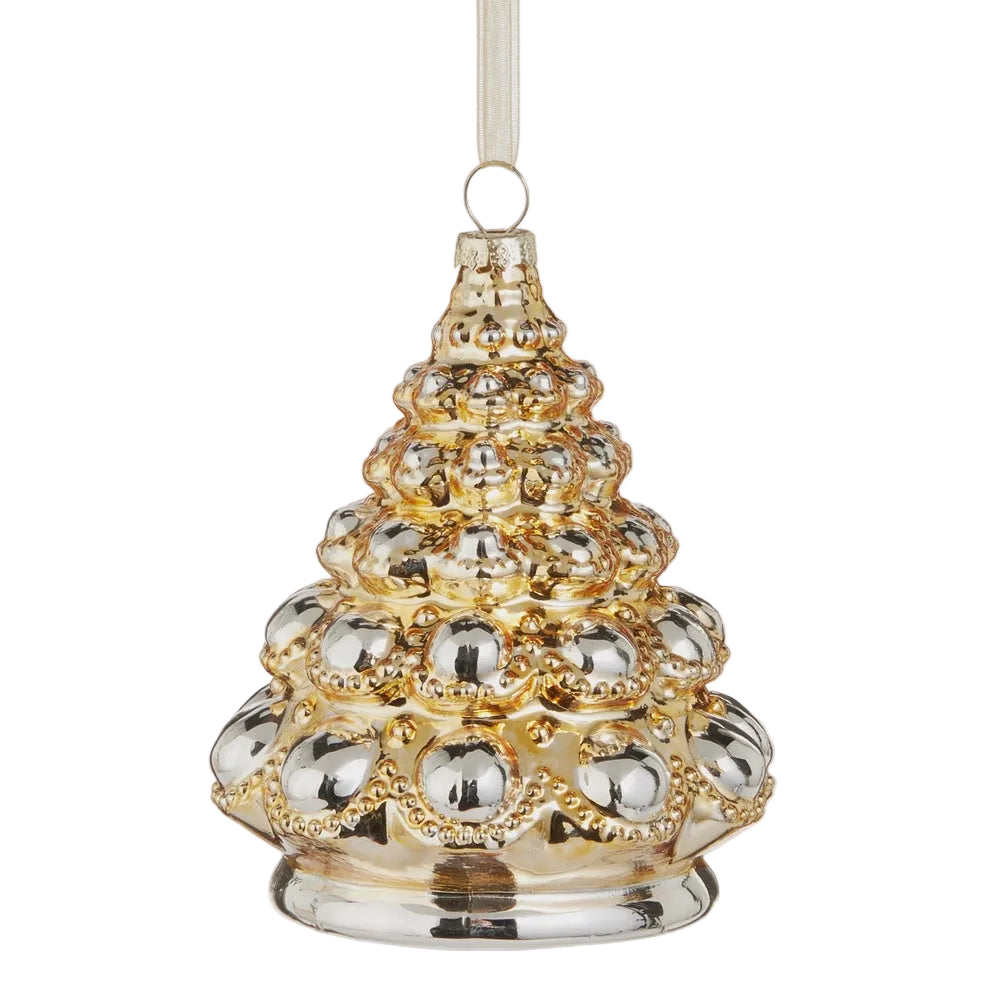4.5" Pearl Jewel Tree Ornament