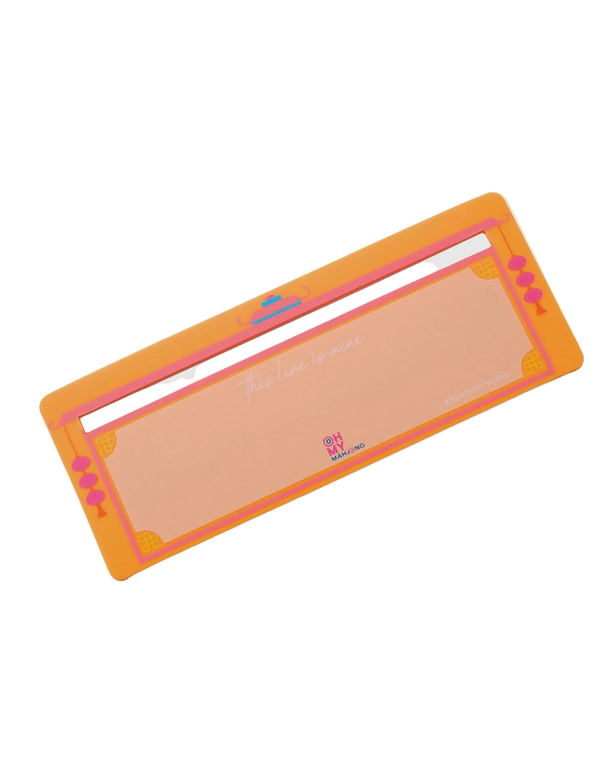 Orange Mahjong Line Finder