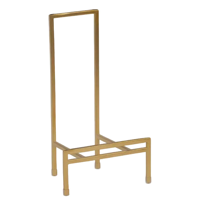 Straight Edge Platter and Bowl Stands- Gold