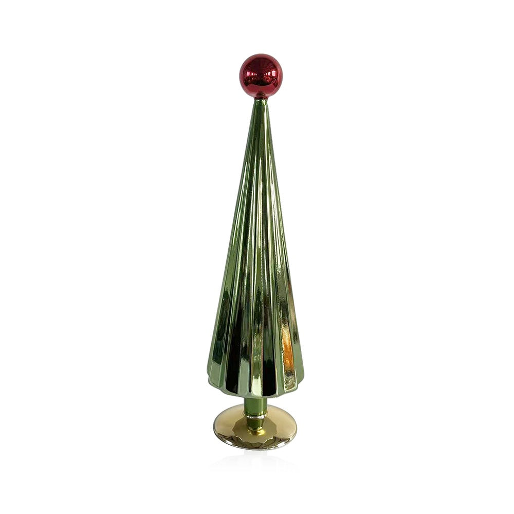 15.5" Green & Red Tree