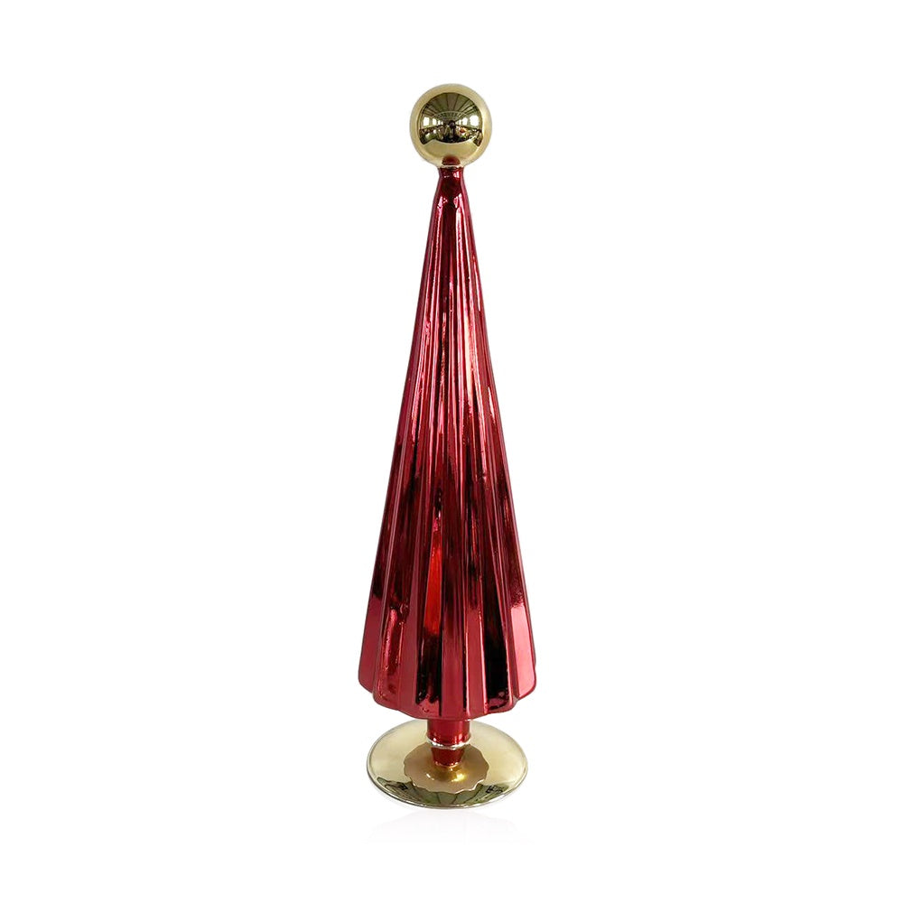 15.5" Red & Gold Tree