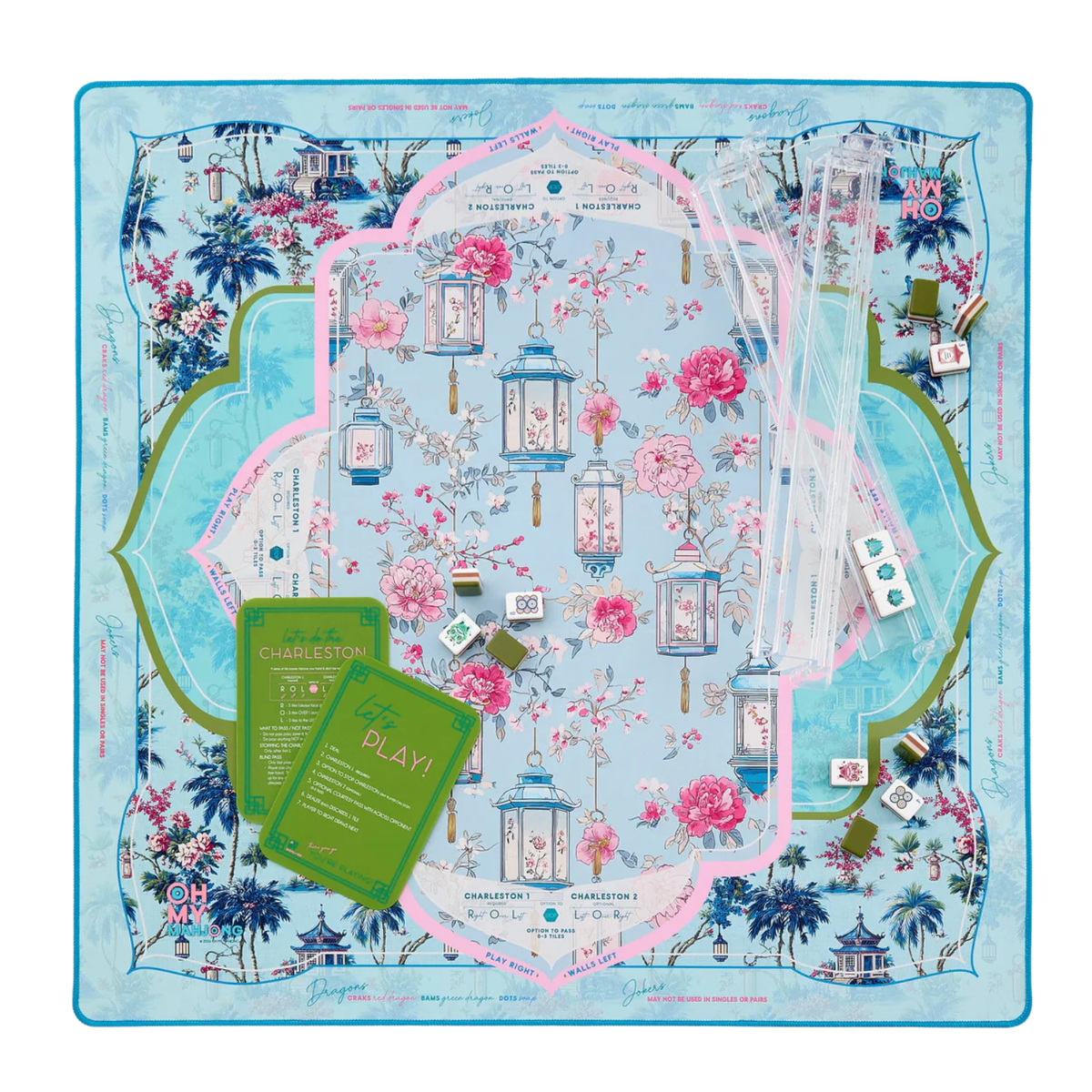 Radiance Mahjong Mat in Tube