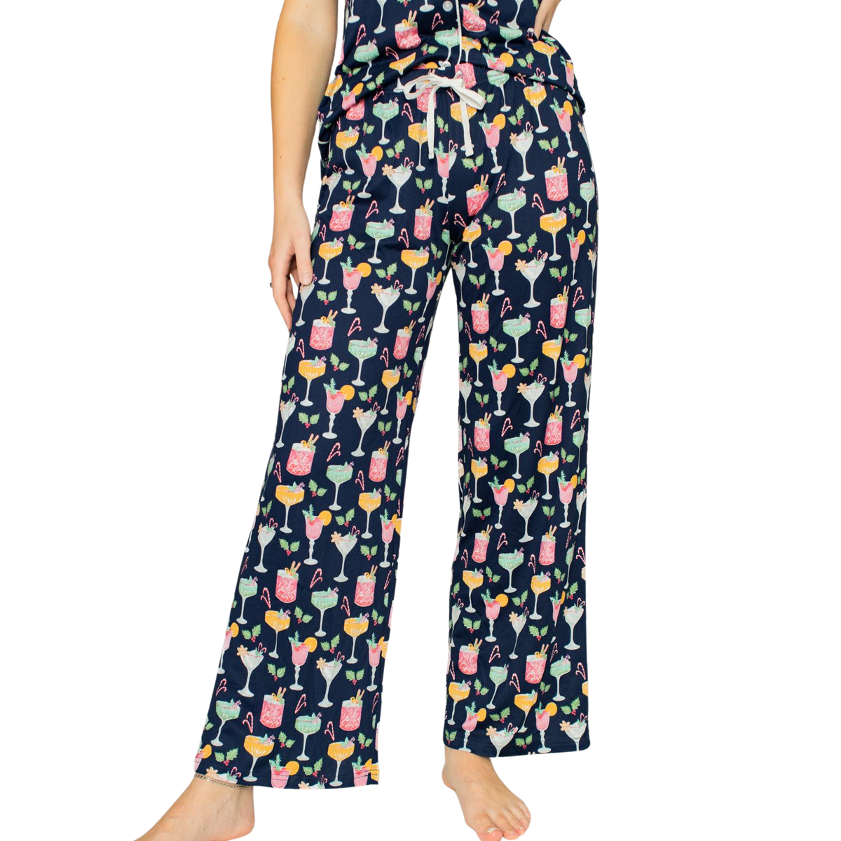 Fizz the Season Short Sleeve Button Up & Pants