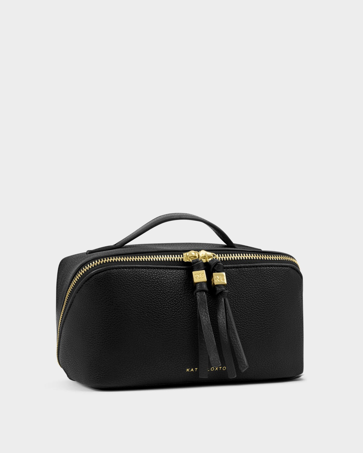 Soho Medium Makeup & Toiletry Bag – Black