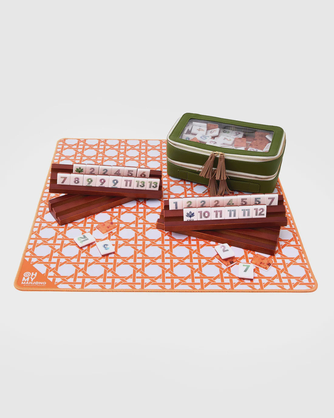 Mini Orange Cane Mat