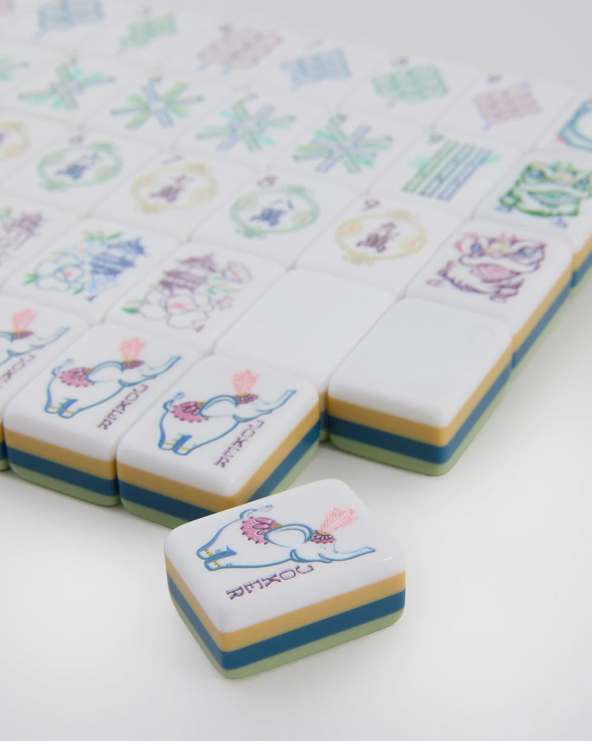 Willow Mahjong Tiles