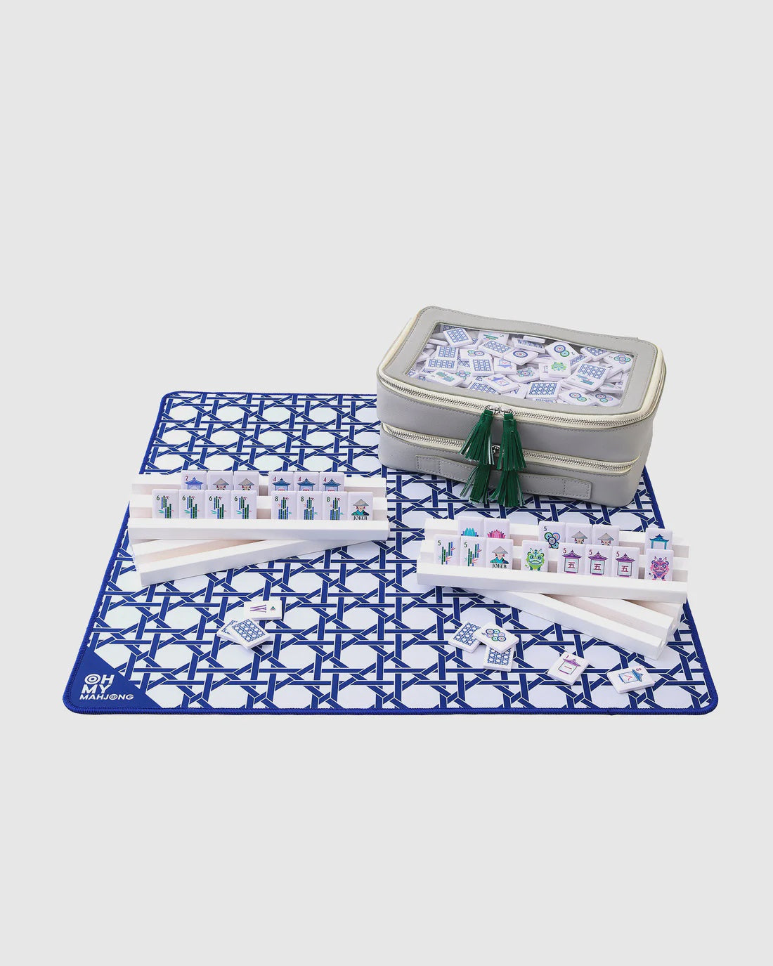 Mini Blue Cane Mat