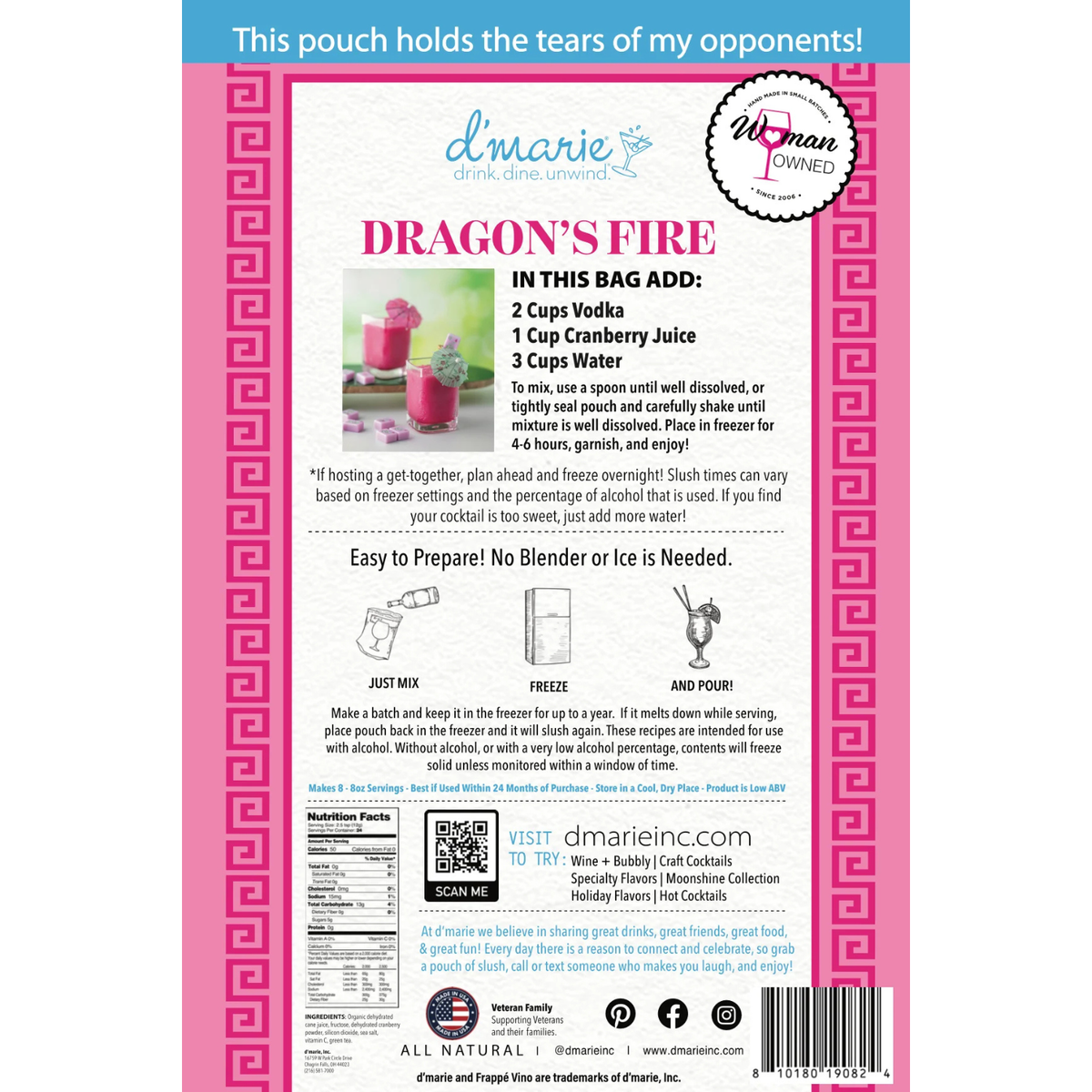 Dragons Fire Slush Mix