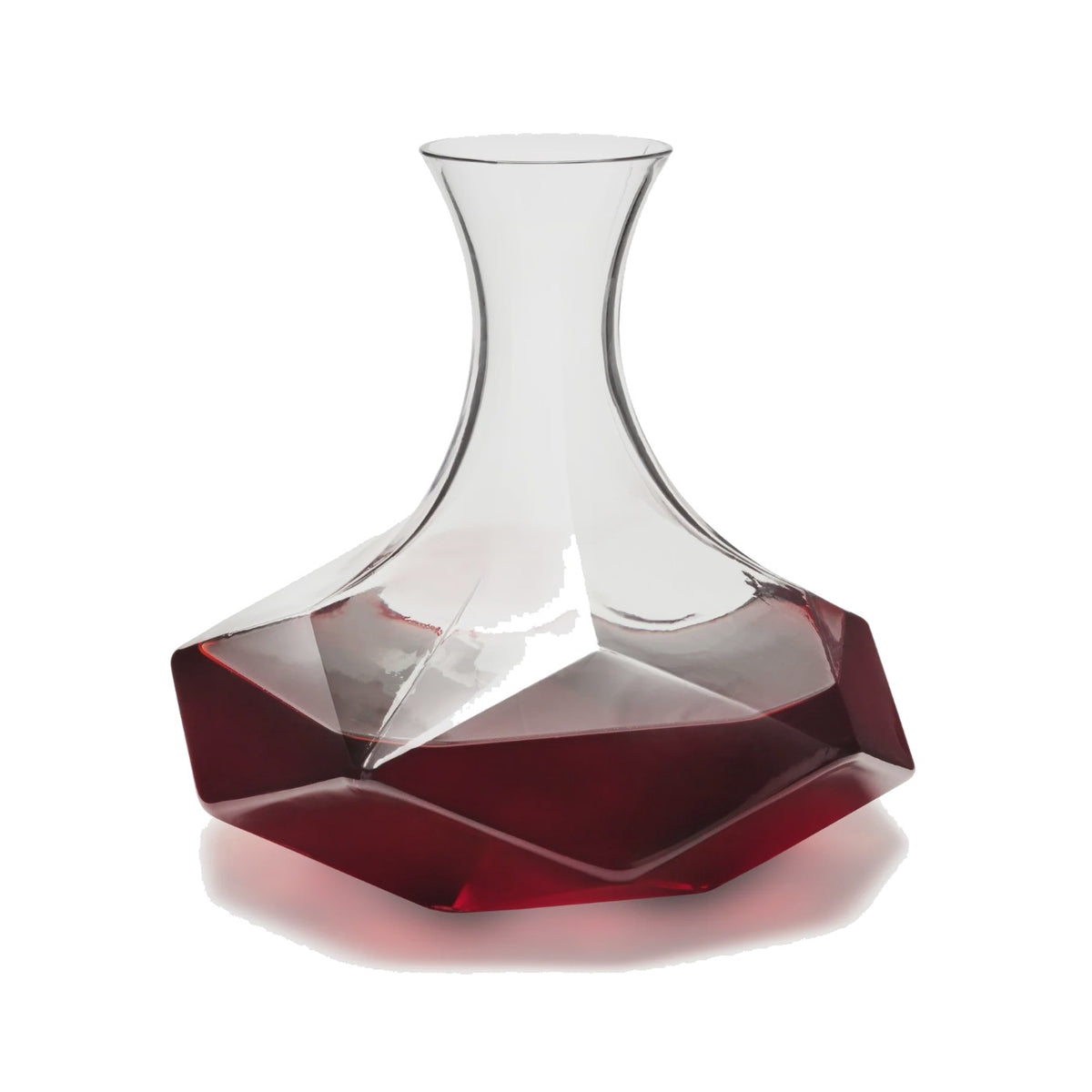 Raye Faceted Lead Free Crystal Decanter