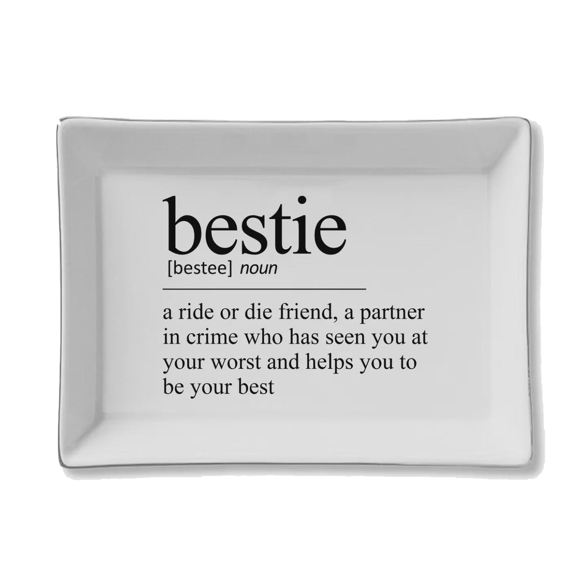 Ceramic Tray - Bestie
