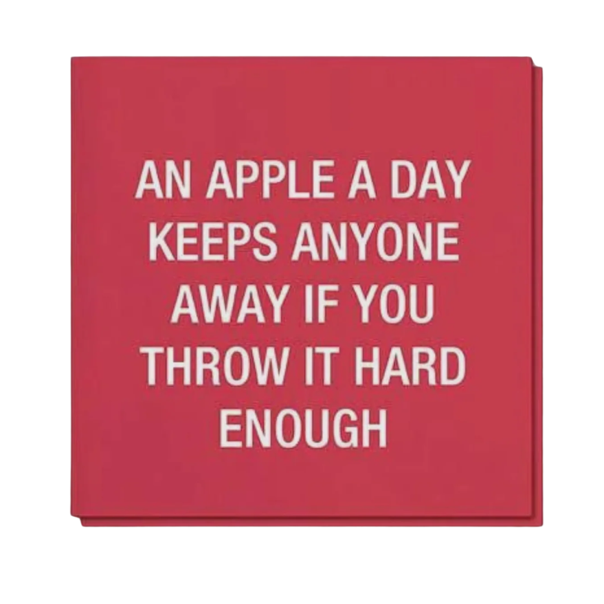 An Apple A Day Cocktail Napkins