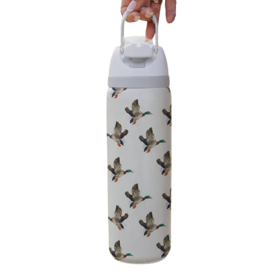 White Duck Stainless Steel Water Bottle