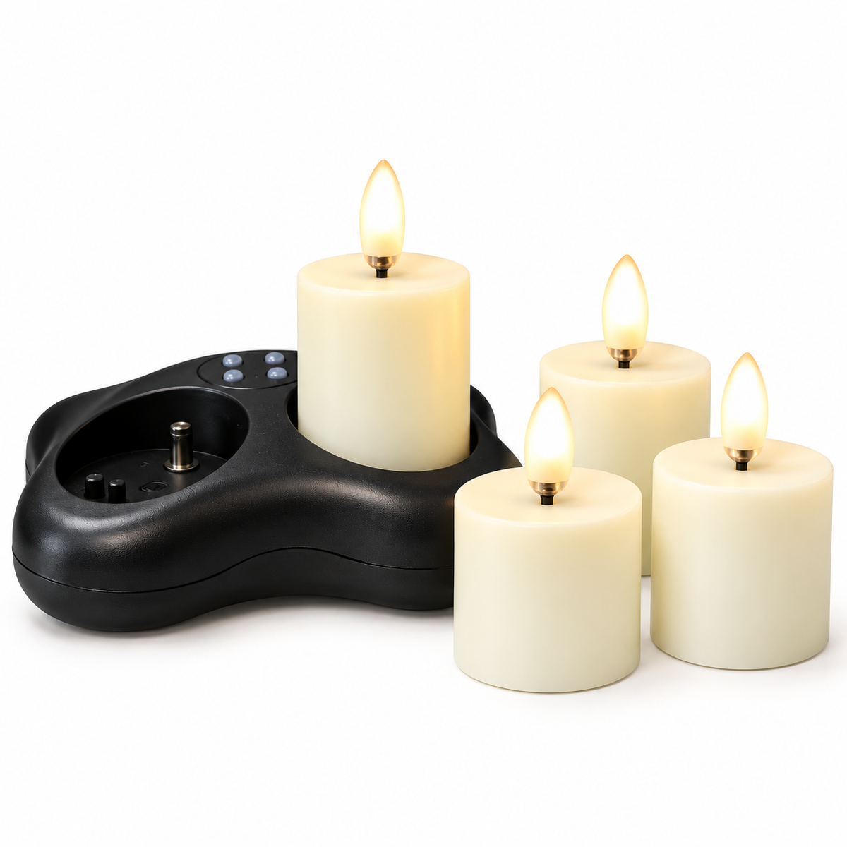 Rechargeable Votive Candles | Set Of 4