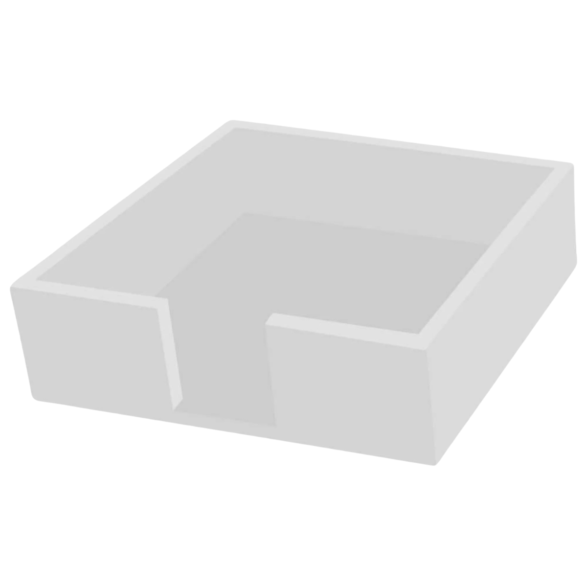 Lunch Napkin Caddy | White