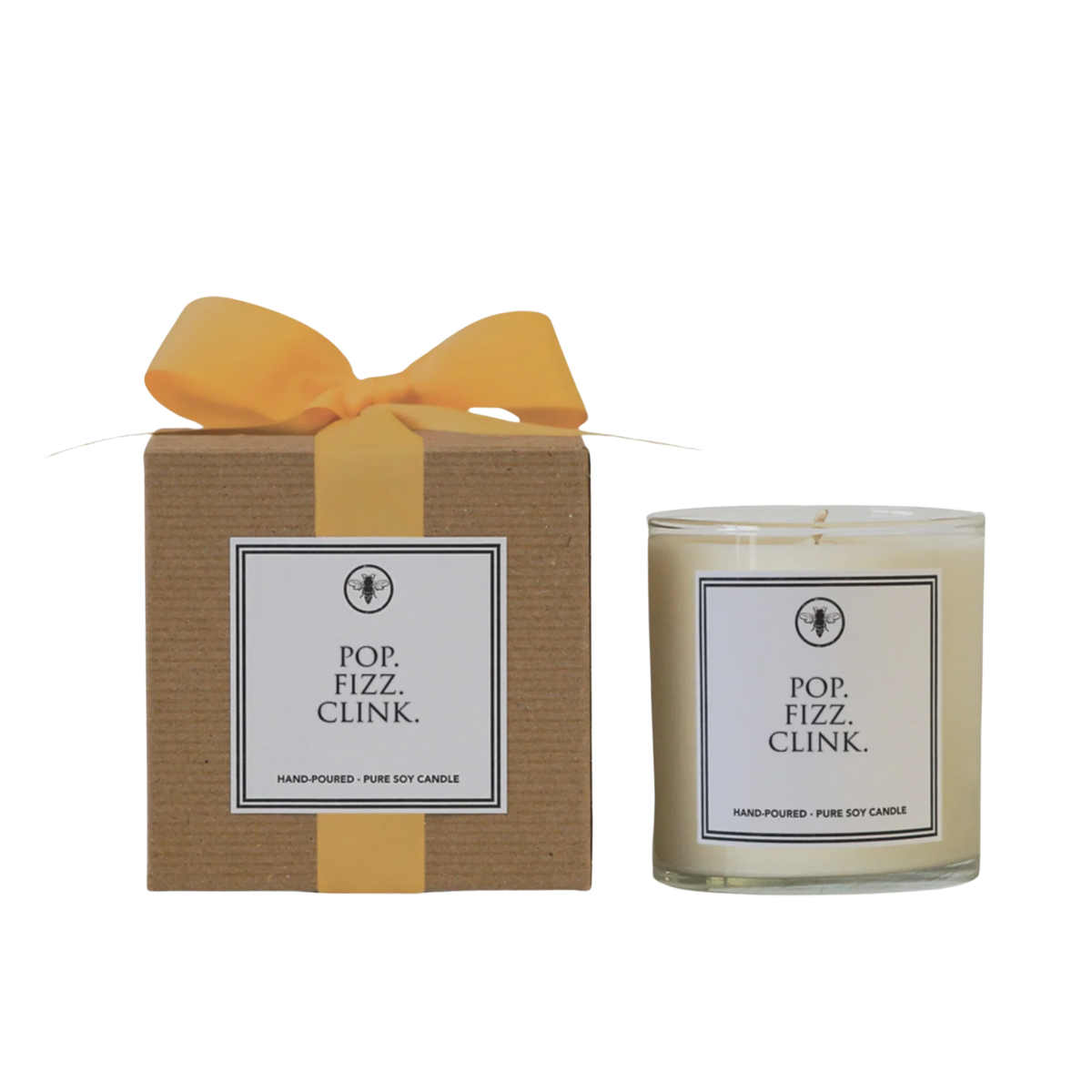 Pop. Fizz. Clink. Candle