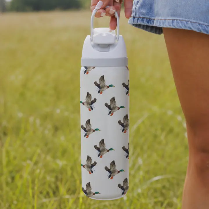 White Duck Stainless Steel Water Bottle