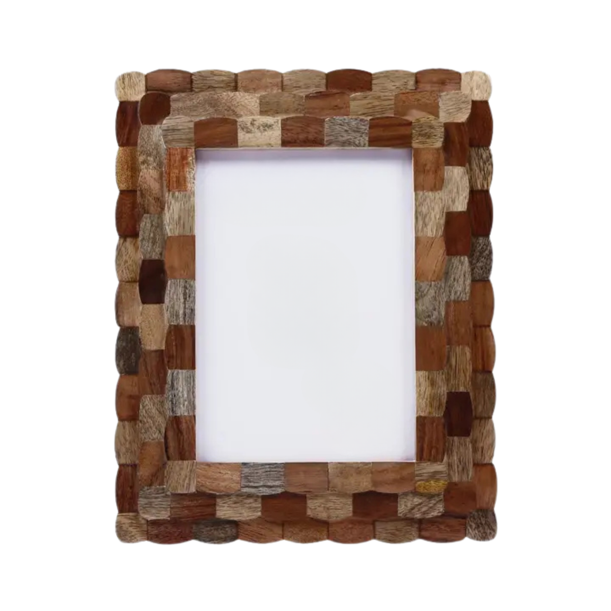 Artisan Hive Picture Frame – Brown – 5" x 7"