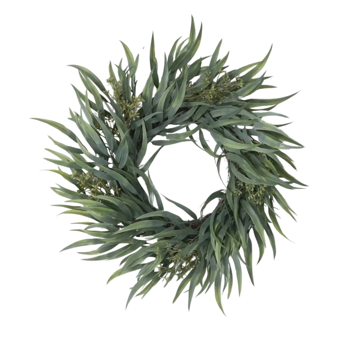 Seeded Spike Eucalyptus Wreath