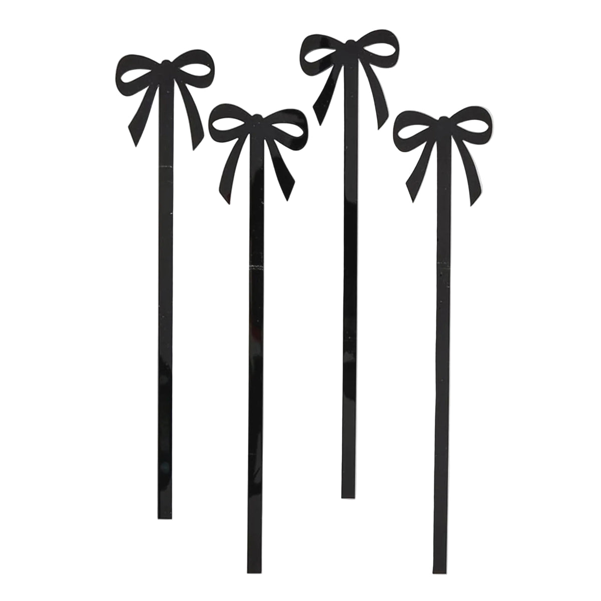 Bow Stir Sticks | Set Of 4