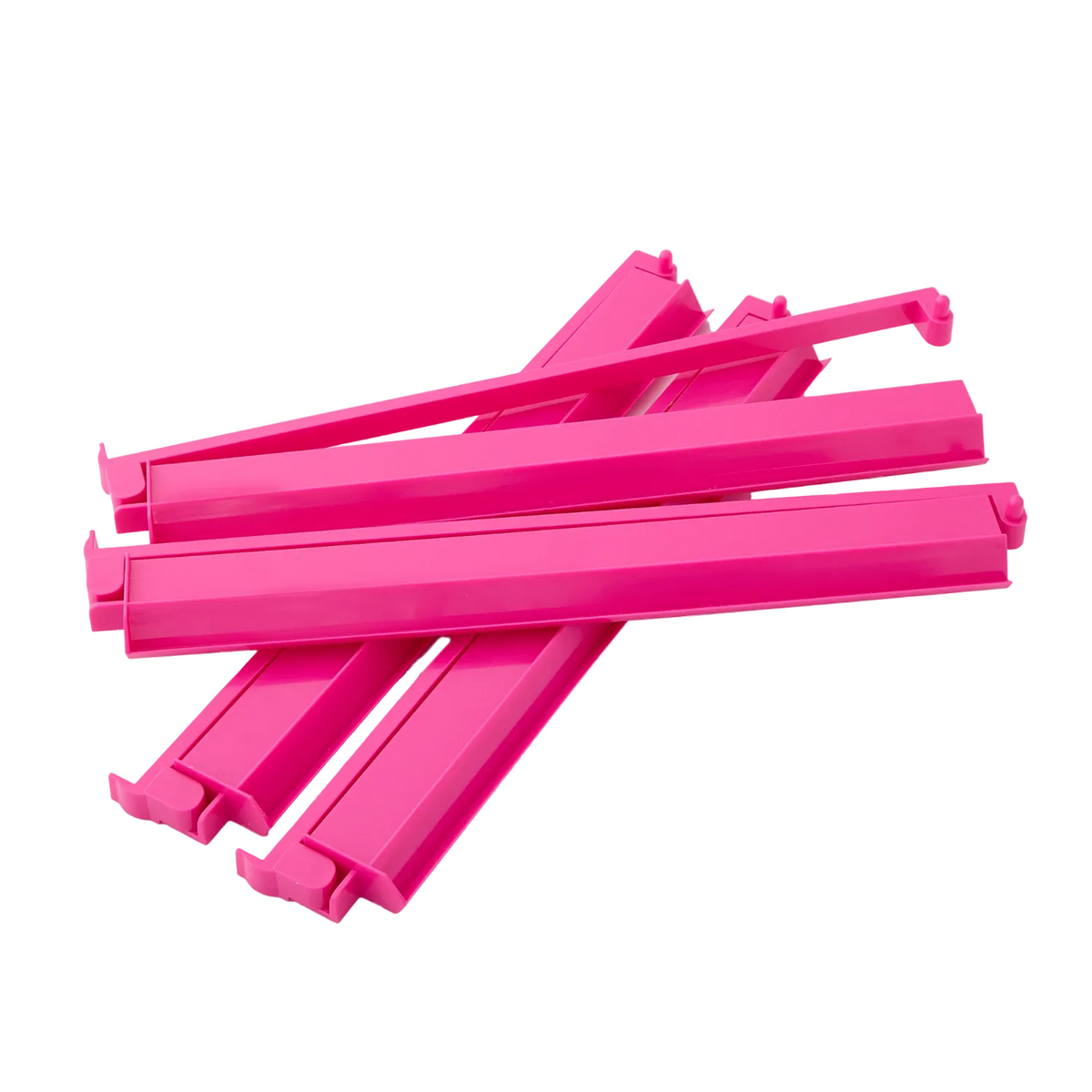 Hot Pink Acrylic Mahjong Rack and Pusher Set