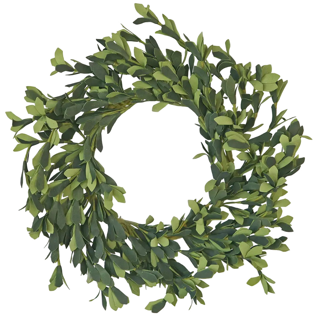 Dark Boxwood Wreath | 6"