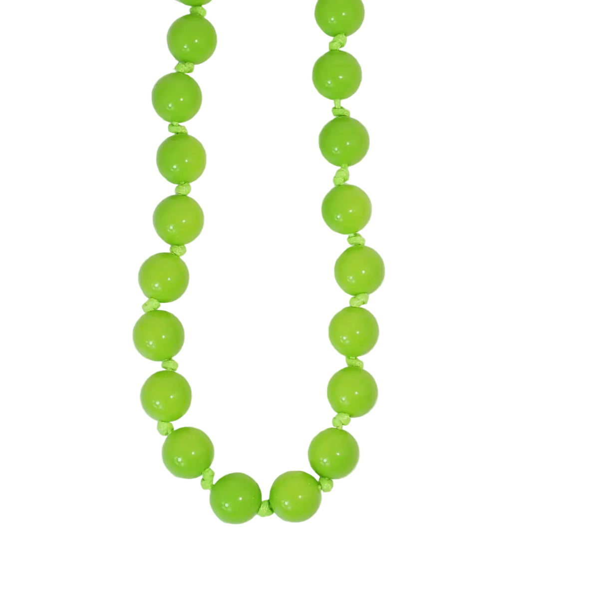 Bubblegum Beads Necklace – Green