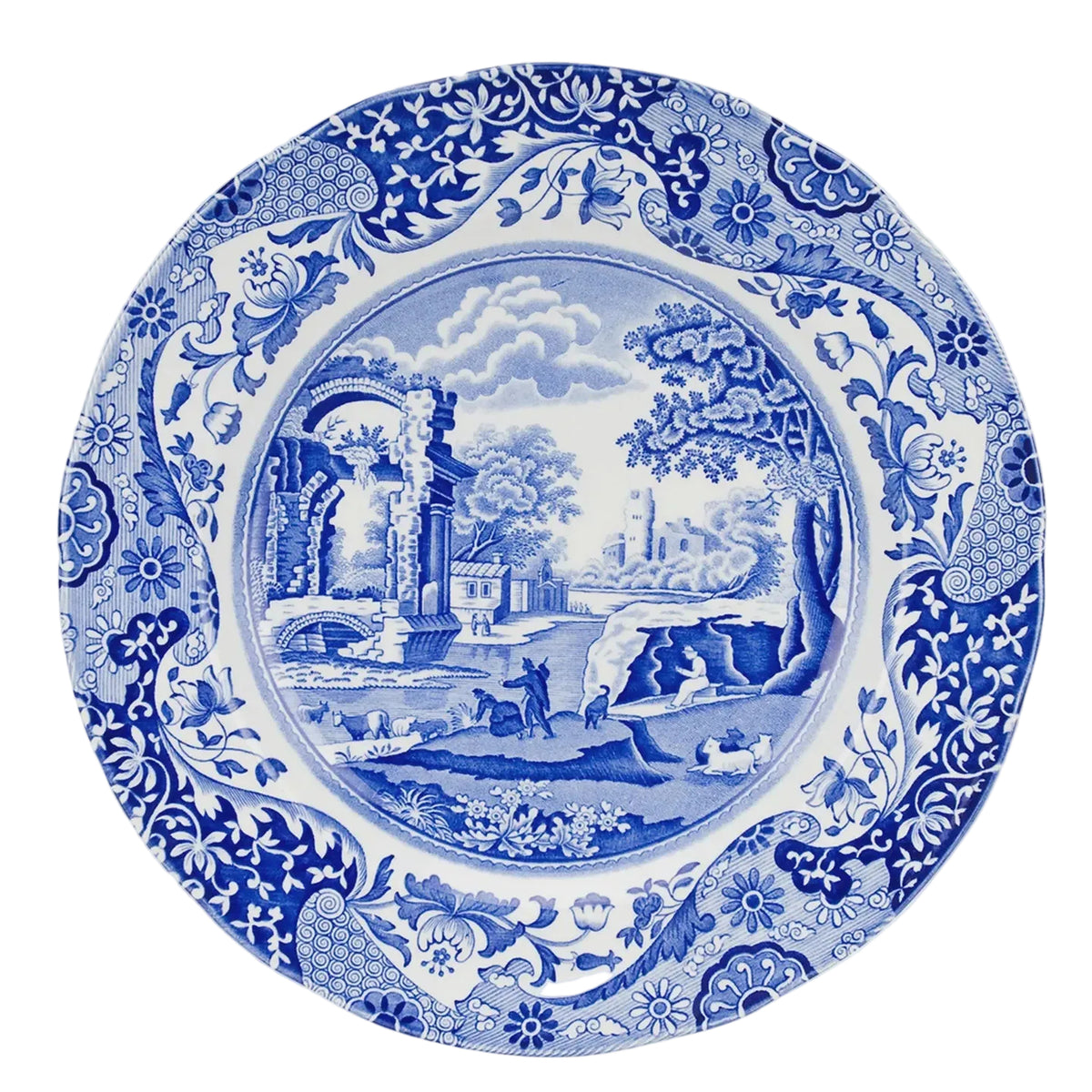 Spode Blue Italian Dinner Plate
