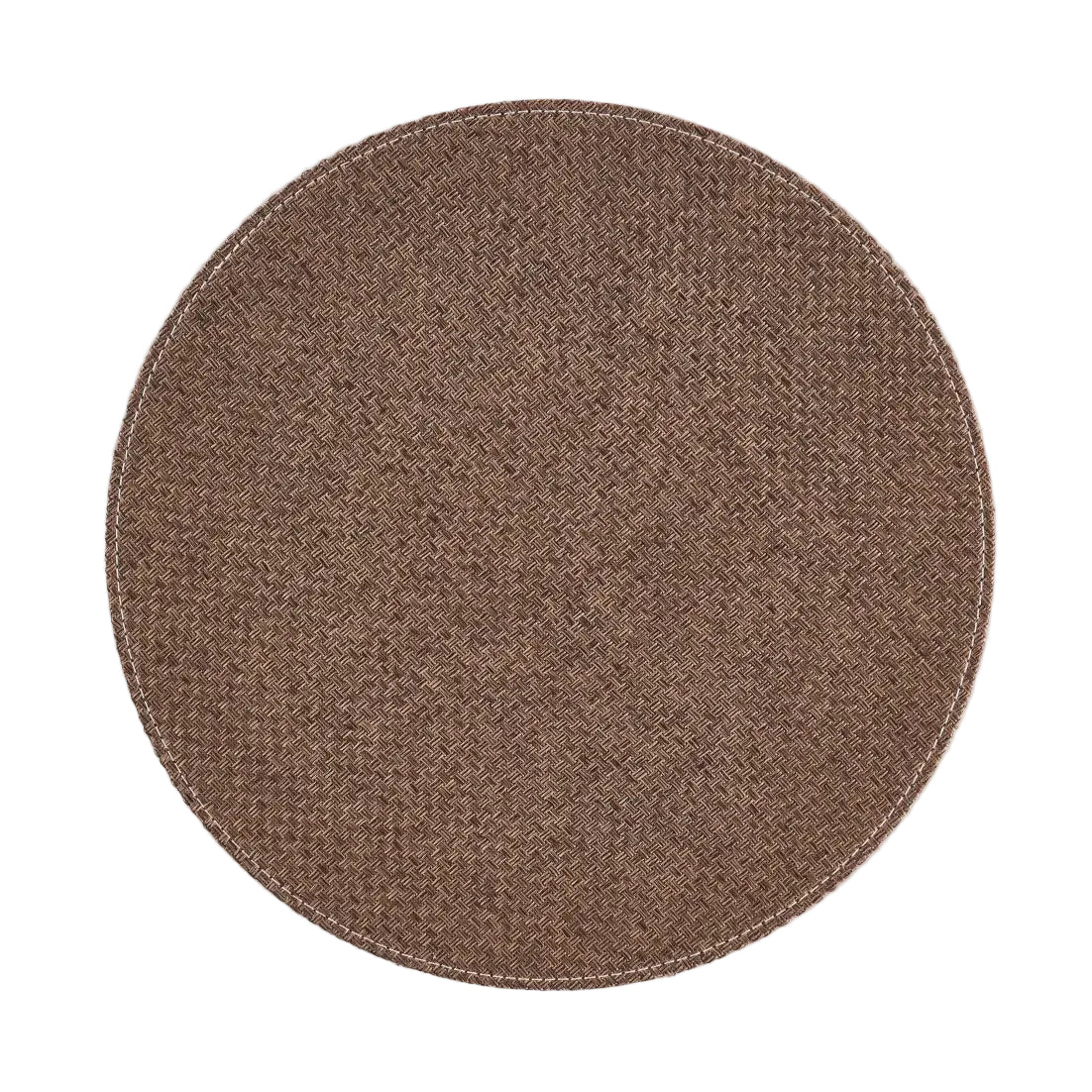 Faux Basket-Dark Brown Placemat