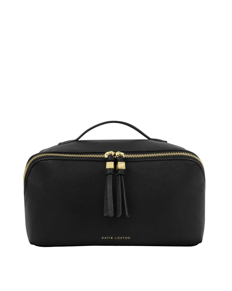 Soho Large Makeup & Toiletry Bag – Black