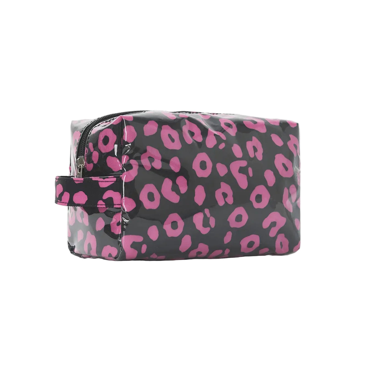 Pink Leopard Cosmetic Pouch