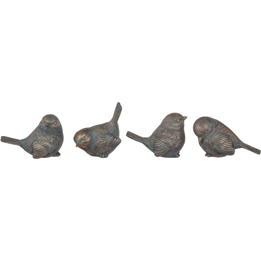 Resin Antique Bronze Bird