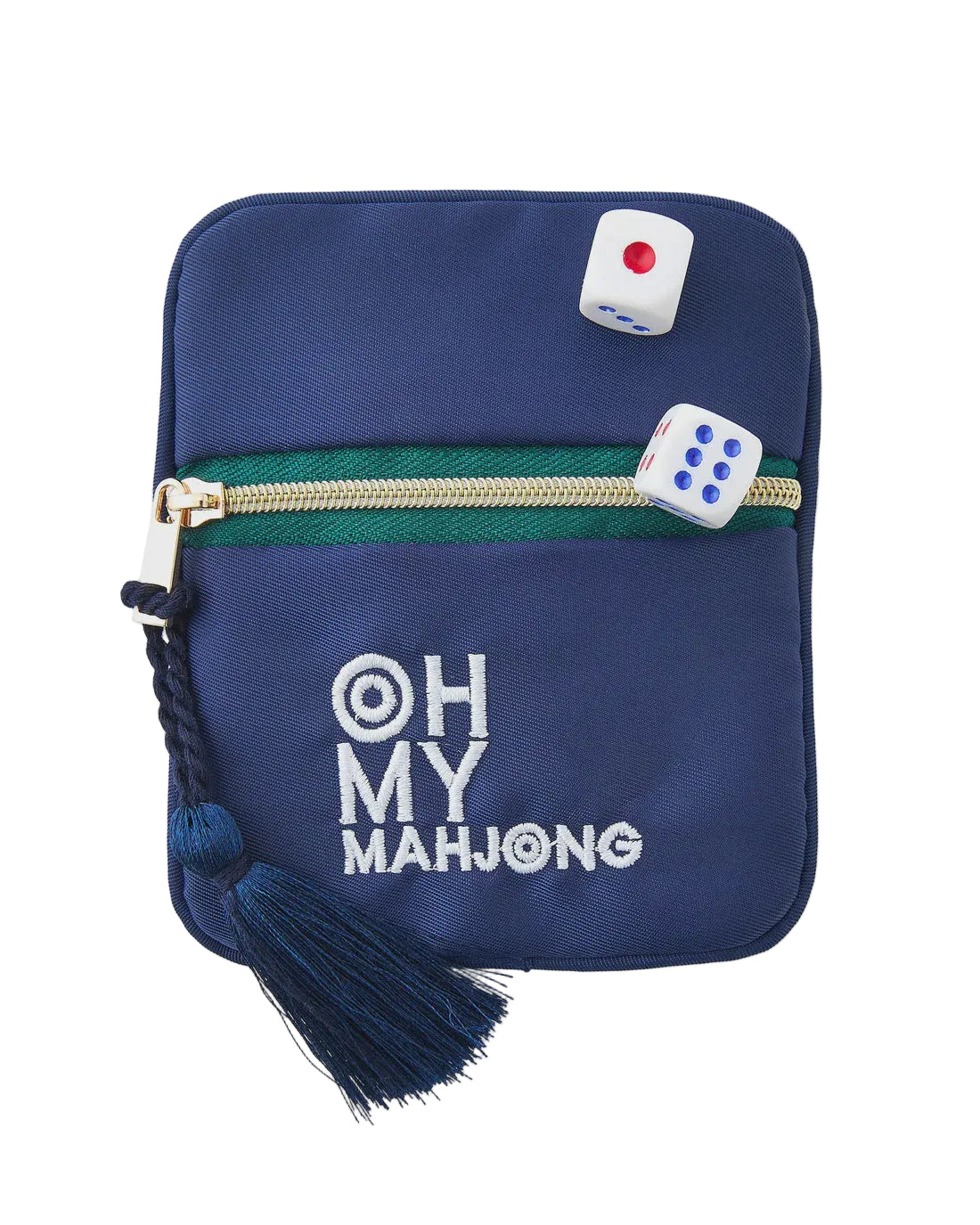 Blue Coin & Dice Bag