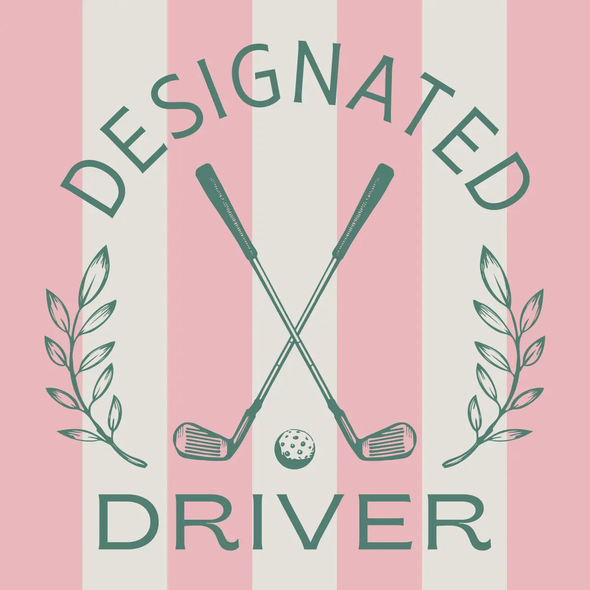 Funny Golf Cocktail Napkins | Designated Driver