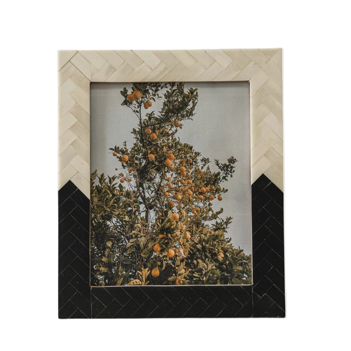 Chevron Bone Photo Frame | 8" x 10"